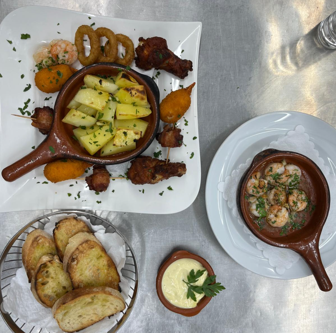Spanische Tapas-Auswahl